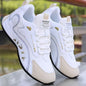 Fashion Colorblock Lace-up Sneakers For Men Breathable Low-top Dad Shoes Running Walking Sports Shoes A&S Collection