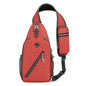 New Multifunctional Men's Shoulder Crossbody Bag Male Hard-Wearing Canvas Shoulder Messenger Bags Chest Bag CJ