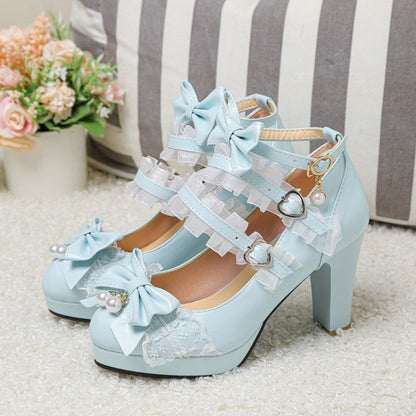 Step into Sweet Style: Women's Candy Chunky Heels for Every Occasion CJNS1752723