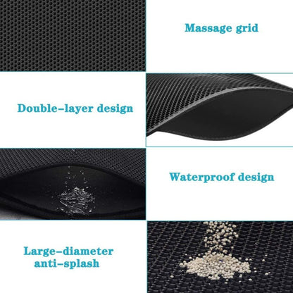 EVA double detachable litter mat Litter box cat scratch mat batch A&S Collection