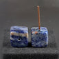 Exquisite crystal agate incense holders—add elegance to any space. CJ