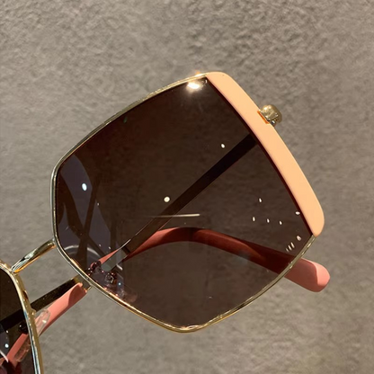 New Round Customize Logo Name Sunglasses Manufacturer Luxury Designer Sunglasses  Women Big Sunglasses A&S Collection