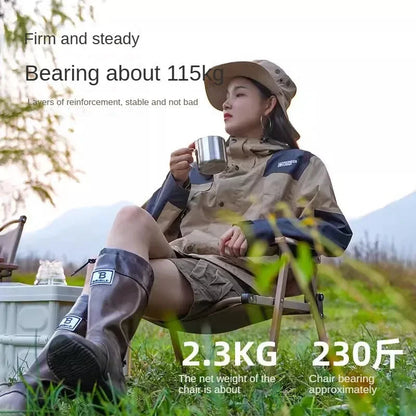 Outdoor folding chairs portable Cmit chairs camping picnic supplies and equipment chairs ultra-light fishing beach tables A&S Collection