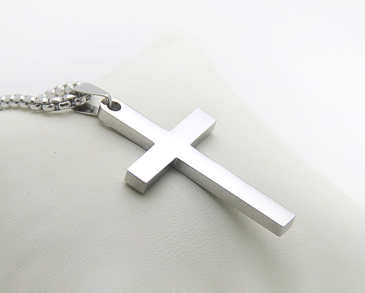 Simple cross necklace A&S Collection