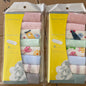 Cross-border small square towel baby drool towel small towel baby small handkerchief feeding towel 8 strips pack A&S Collection