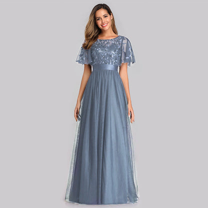 Elegant Women's Long Evening Dress: Perfect for Show Performances, Formal Events, and Captivating Moments A&S Collection