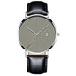 Creative Waterproof Quartz Watch for Men: Simple Calendar Design A&S Collection