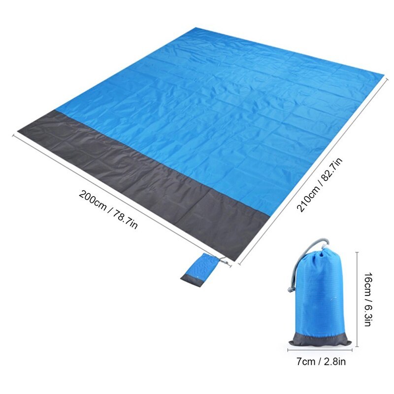 Portable Waterproof Picnic Mat Beach Mat Pocket Blanket A&S Collection