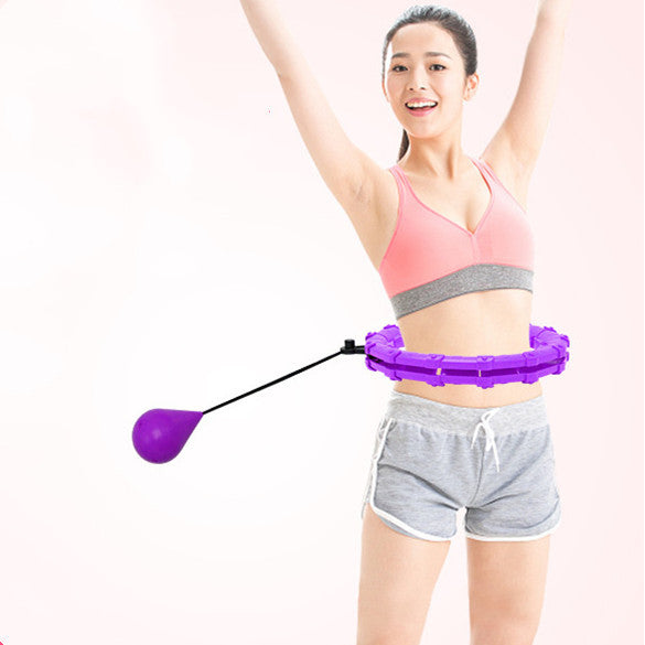 Fitness Ring Adjustable Sport Hoops Abdominal Thin Waist Exercise Detachable Massage Fitness Hoops Gym Home Training Weight Loss CJ