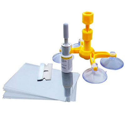 Car Repair Kit Car Window Glass Scratch Crack Restore Repair Tool Car Window Screen Polishing Polishing A&S Collection