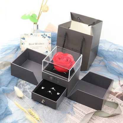 Valentine's Day Plastic Eternal Flower A&S Collection