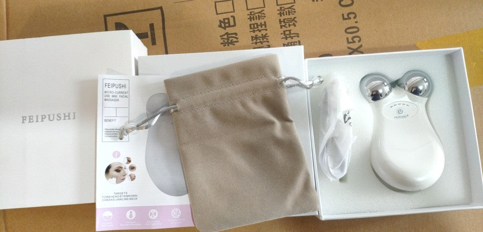 Electric Micro-Current Face Massager EMS Firming Micro Current Deedema Decree Wrinkle Skin Rejuvenation Beauty Instrument.