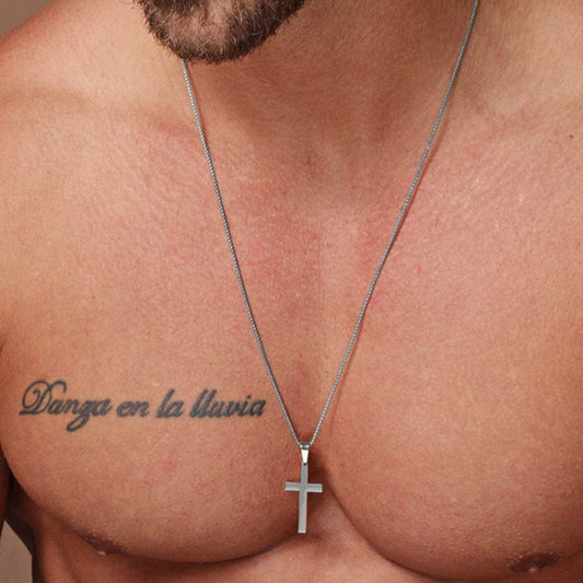 Simple cross necklace A&S Collection