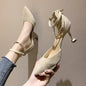 Striking Hollow Metal High Heels: A Bold Fashion Statement CJ