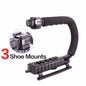 Ulanzi Handheld Smartphone Video Rig Stabilizer | Compatible with Apple & Samsung for Live Streaming, YouTube Filmmaking & Vlogging CJ