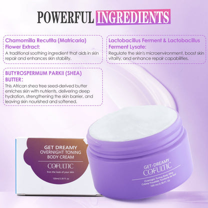 Cofultic Night Sleep Tightening Cream Flat Wrinkles A&S Collection