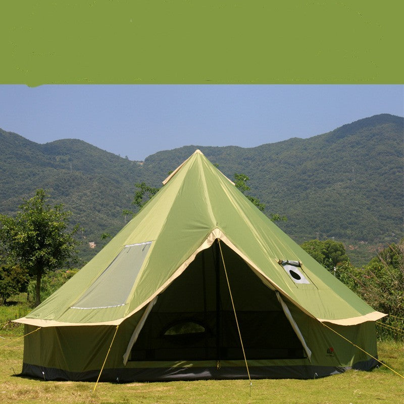 Yurt Tent Outdoor Camping Pyramid Chimney Sunscreen A&S Collection