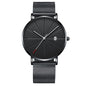 Creative Waterproof Quartz Watch for Men: Simple Calendar Design A&S Collection