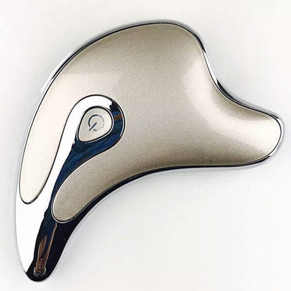 Gua Sha Scraper Facial Massager Face Lifting Slimming LED Light Microcurrent Skin Rejuvenation Electric Body Gouache Massage A&S Collection