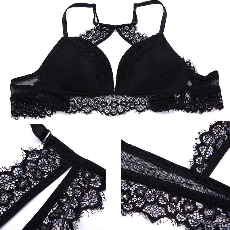 Spring and summer without trace bra new sexy lace triangle cup underwear A&S Collection