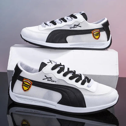 Various Styles of Men's Flying Woven Breathable Student Leisure Mesh Walking and Running Shoes A&S Collection