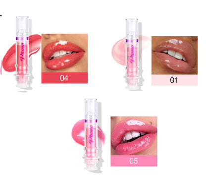 New Tube Lip Rich Lip Color Slightly Spicy Lip Honey Lip Glass Mirror Face Lip Mirror Liquid Lipstick A&S Collection