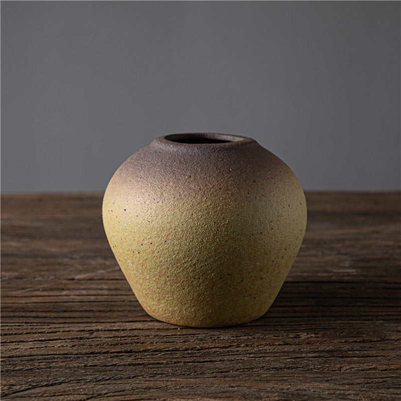 Ceramic Flower Receptacle Stoneware Creative Handmade Decoration A&S Collection