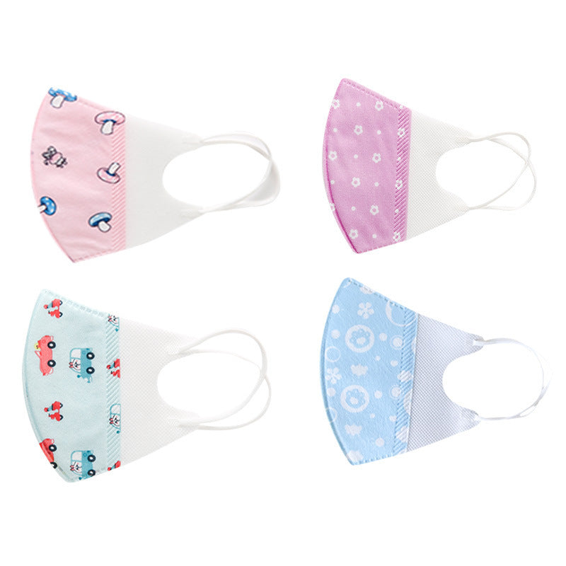 Medical Face Masks kids - disposable 3D dustproof and breathable A&S Collection