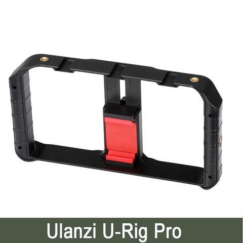 Ulanzi Handheld Smartphone Video Rig Stabilizer | Compatible with Apple & Samsung for Live Streaming, YouTube Filmmaking & Vlogging CJ
