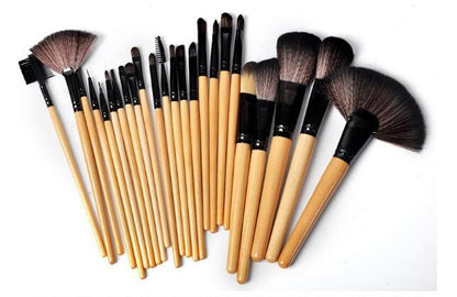 Gift Bag Of 24 Pcs Makeup Brush Sets Professional Cosmetics Brushes Eyebrow Powder Foundation Shadows Pinceaux Make Up Tools A&S Collection