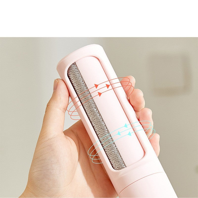 2-1 Reusable Pet Hair Remover Brush Lint Roller Portable Effective Self Cleaning Tool for Cat Dog Fur Hair Dust Removal Brush A&S Collection