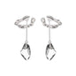 Vintage Crystal Tassel Without Pierced Ear Clip A&S Collection