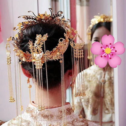 Tassel Suit Wedding Cheongsam Show And Hair Accessories A&S Collection