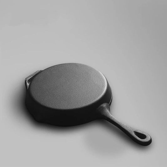 Uncoated Cast Iron Non-Stick Pan - Durable, Chemical-Free Cooking for Healthier Meals CJ