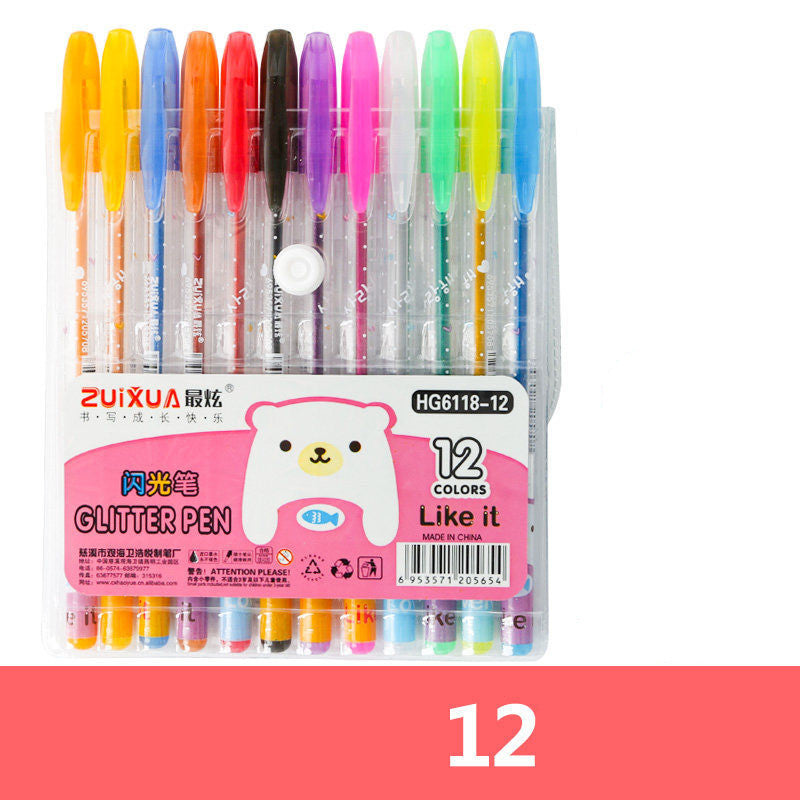 Flash Pen Highlight Pastel Pen Hand Account Highlighter Pen A&S Collection
