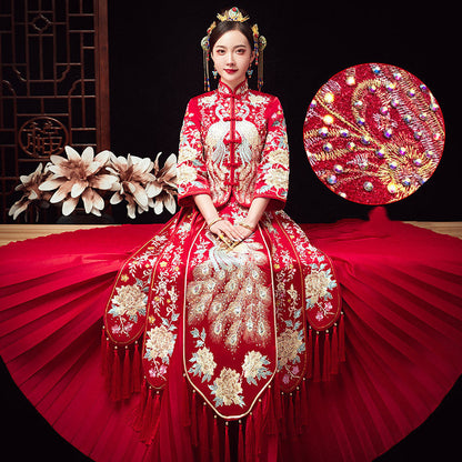 Men's And Women's Suits Embroidered Kimono Chinese Wedding Couples A&S Collection