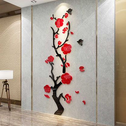 Plum Blossom Porch Decoration: Elegant Wall Stickers to Beautify Your Space A&S Collection