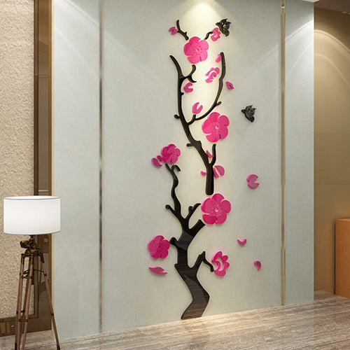 Plum Blossom Porch Decoration: Elegant Wall Stickers to Beautify Your Space A&S Collection