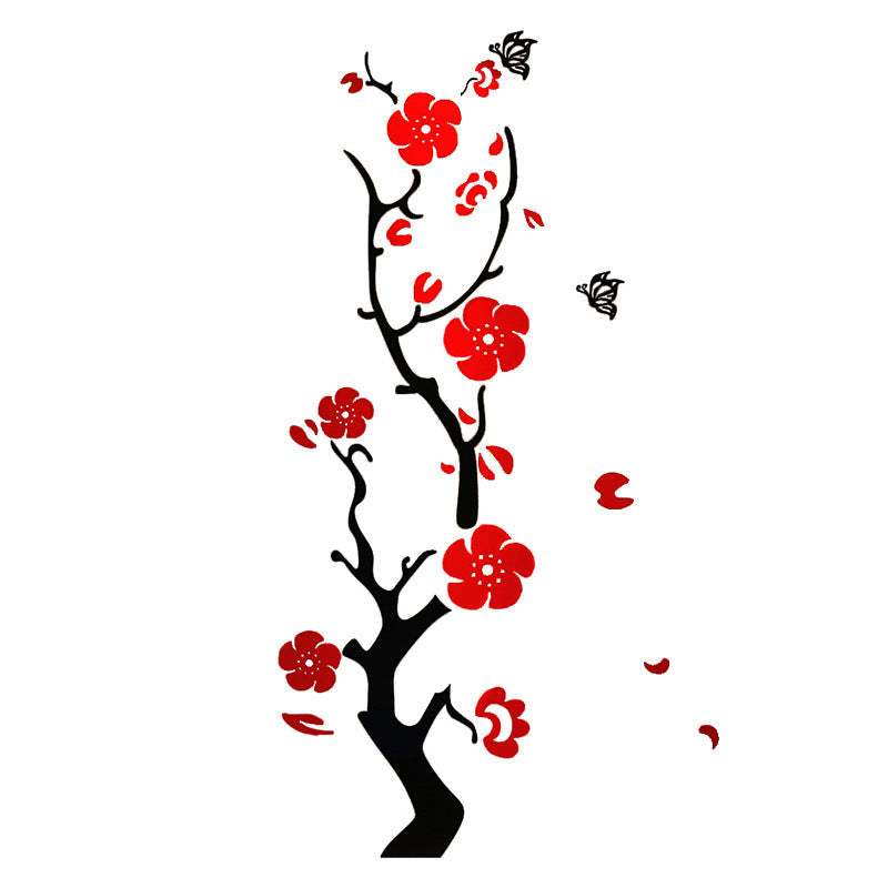 Plum Blossom Porch Decoration: Elegant Wall Stickers to Beautify Your Space A&S Collection