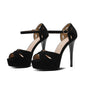 Chic and Stylish Stiletto Platform Sandals with Fish Mouth Design CJ