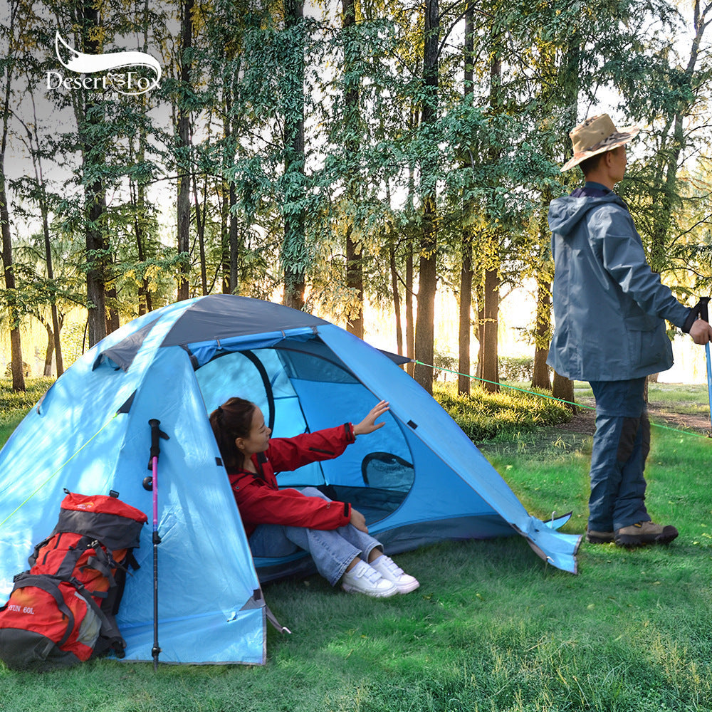 Desert Fox Outdoor Tent Camping Double Love Aluminum Tent CJ