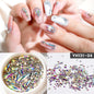 -Art-Decoration Crystal Glitter Glass Rhinestone Diamond Mixed-Design Flat-Bottom CJ