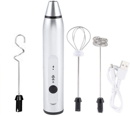 Rechargeable Electric Milk Frother Automatic Kitchen Juice Food Mixer Cream Egg Beater Blender A&S Collection