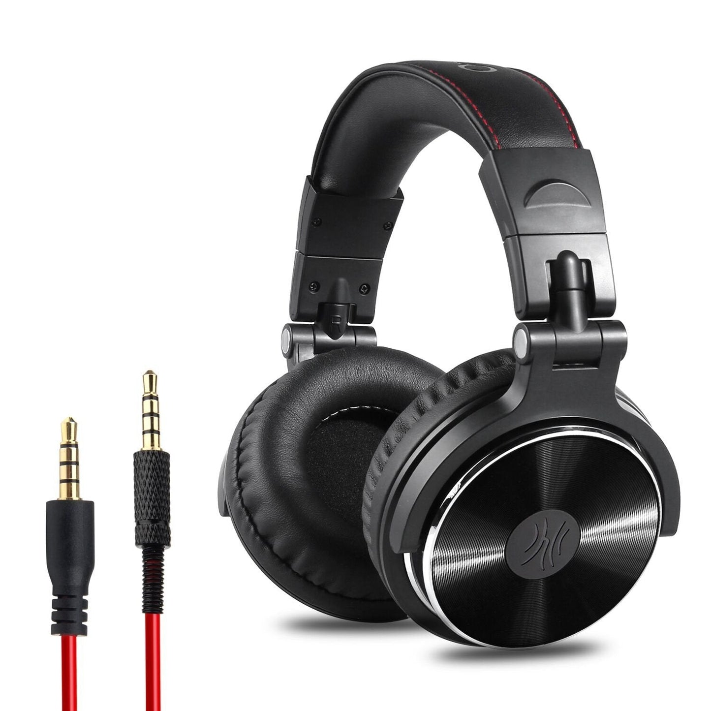 Pro Audio Headphones with Built-In Wired Sound Card - Premium Monitoring for Audiophiles CJ