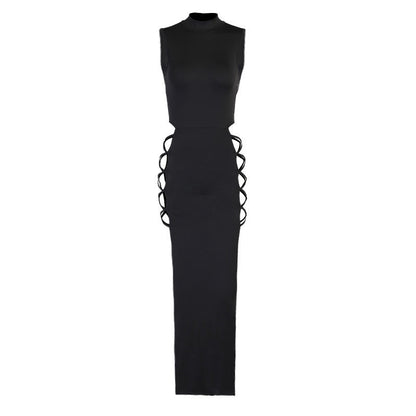 Sexy Women's High Slit Lace Skirt CJ