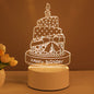 3D Lamp Acrylic USB LED Night Lights Neon Sign Lamp Xmas Home Decorations For Room Decor Valentines Day Gifts A&S Collection