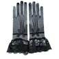 1 pair Knitted stretch mesh gloves A&S Collection