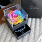 Eternal Flower Rose Jewelry Box for Birthday Presents Valentines Day Wedding Gift A&S Collection