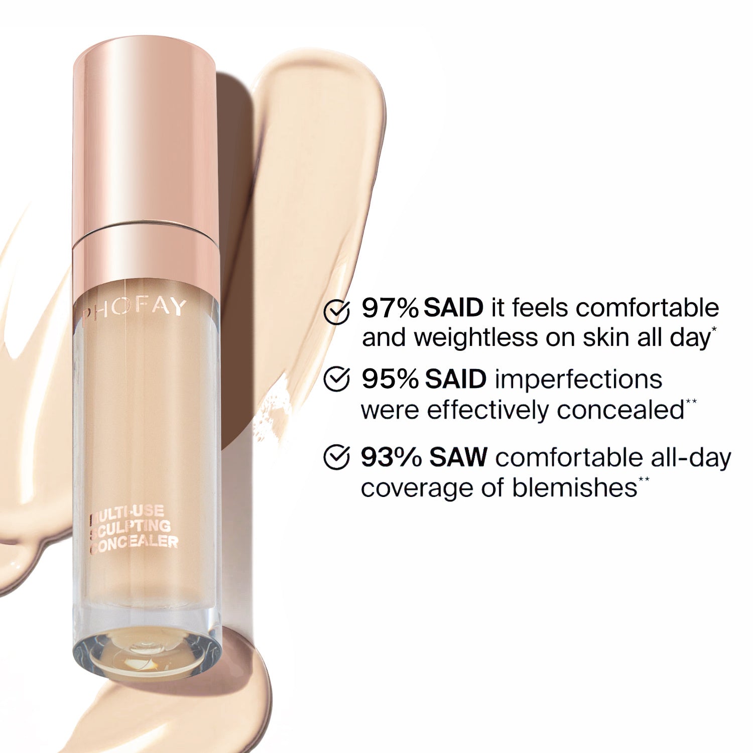 PHOFAY Super Coverage Concealer A&S Collection