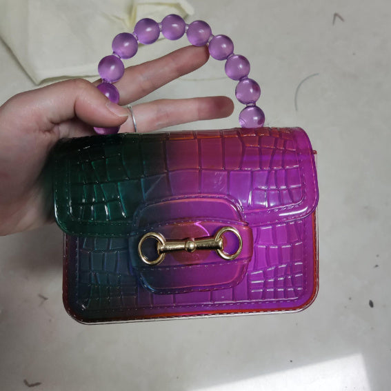 Pearl Handheld Transparent Jelly Bag A&S Collection